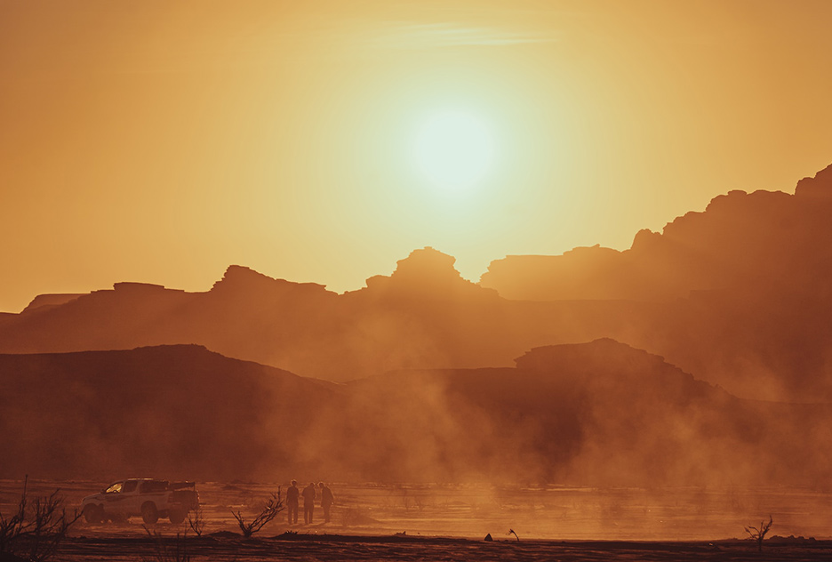 Dusty Landscape