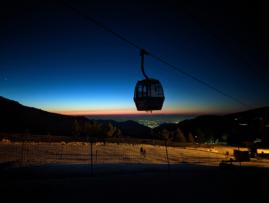 Skiing Nevada